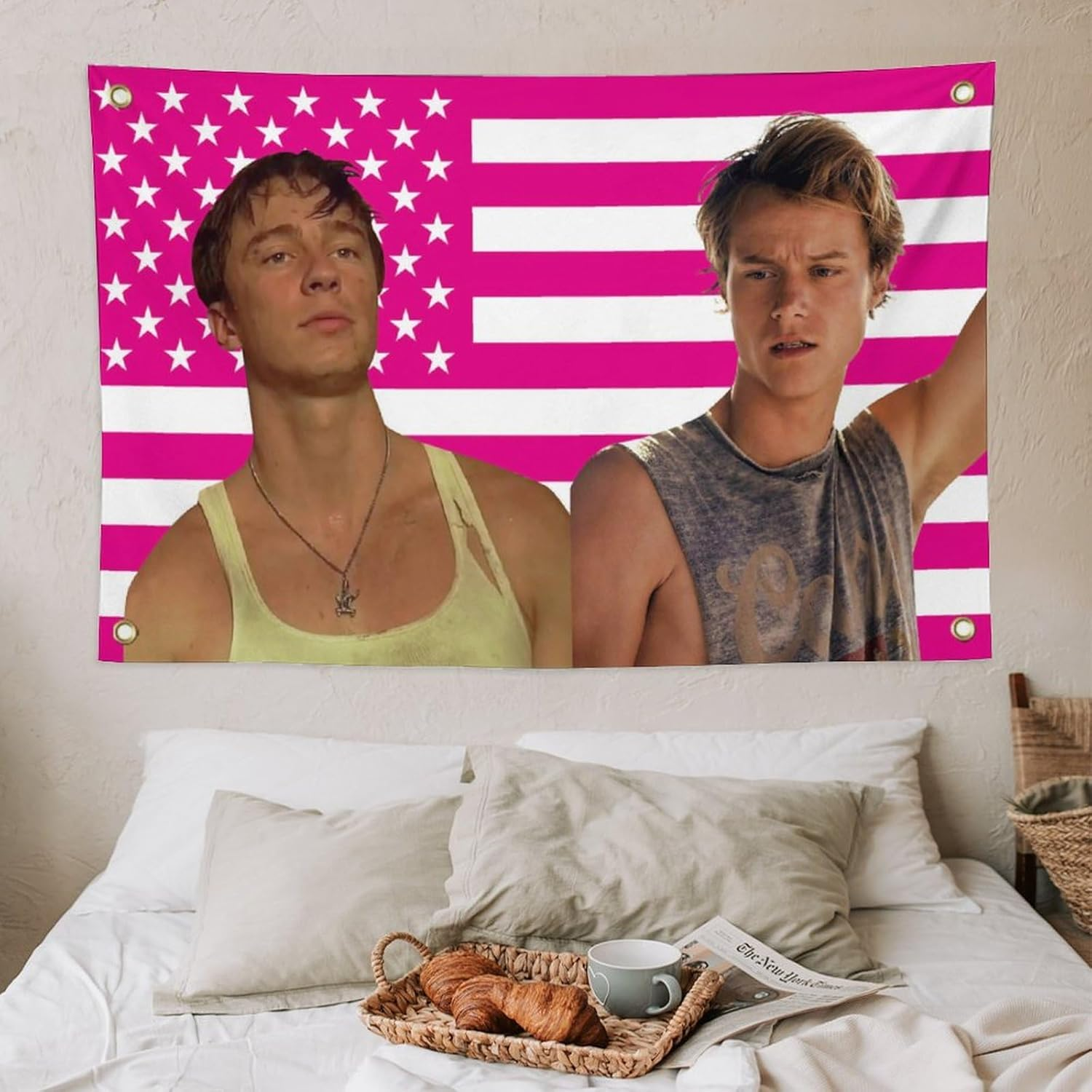 JJ Maybank Flag 3X5 Ft with Four Brass Grommets Funny Flag Decoration JJ Maybank Merch for College Bedroom Room Dorm Wall Party Rafe Cameron Poster Tapestry image number 1