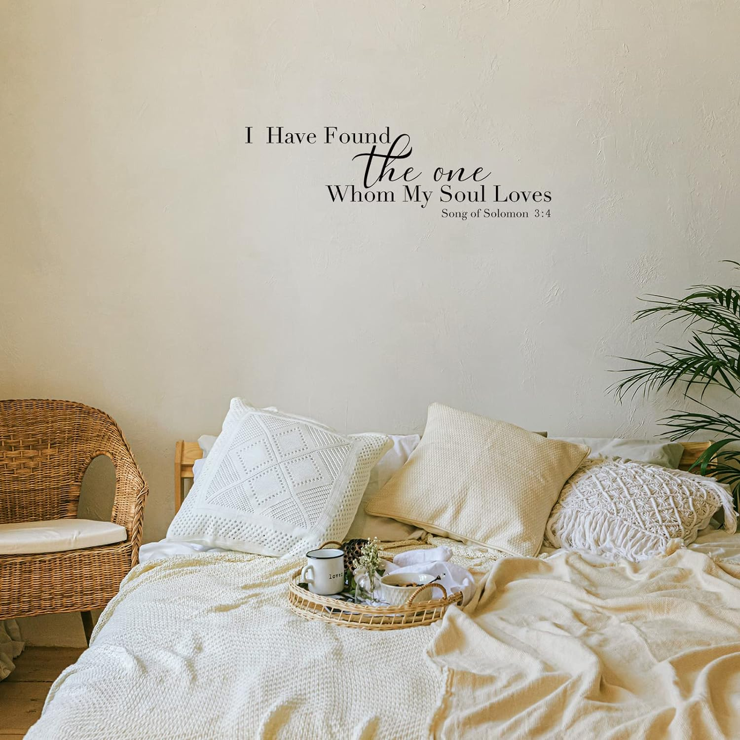 BBTO Bible Verse Wall Stickers Inspirational Quote Wall Decals Religious Motivational Scripture Sticker Peel and Stick for Bedroom Living Room Office Bathroom(Be Still) image number 6