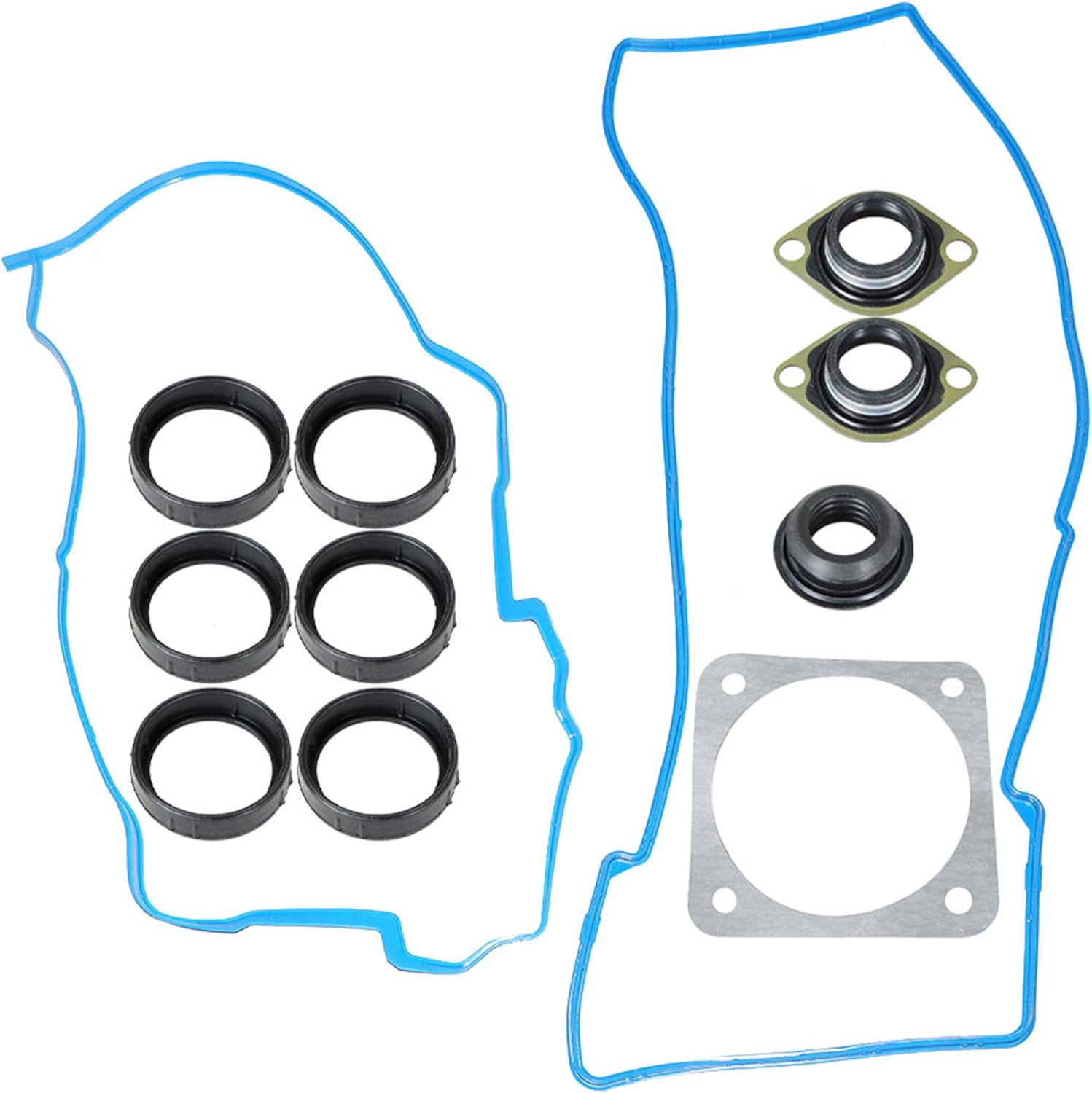 Valve Tapper Rocker Cover Gasket Kit Replacement for Falcon BA BF FG 6Cyl XR6 Incl Turbo image number 2