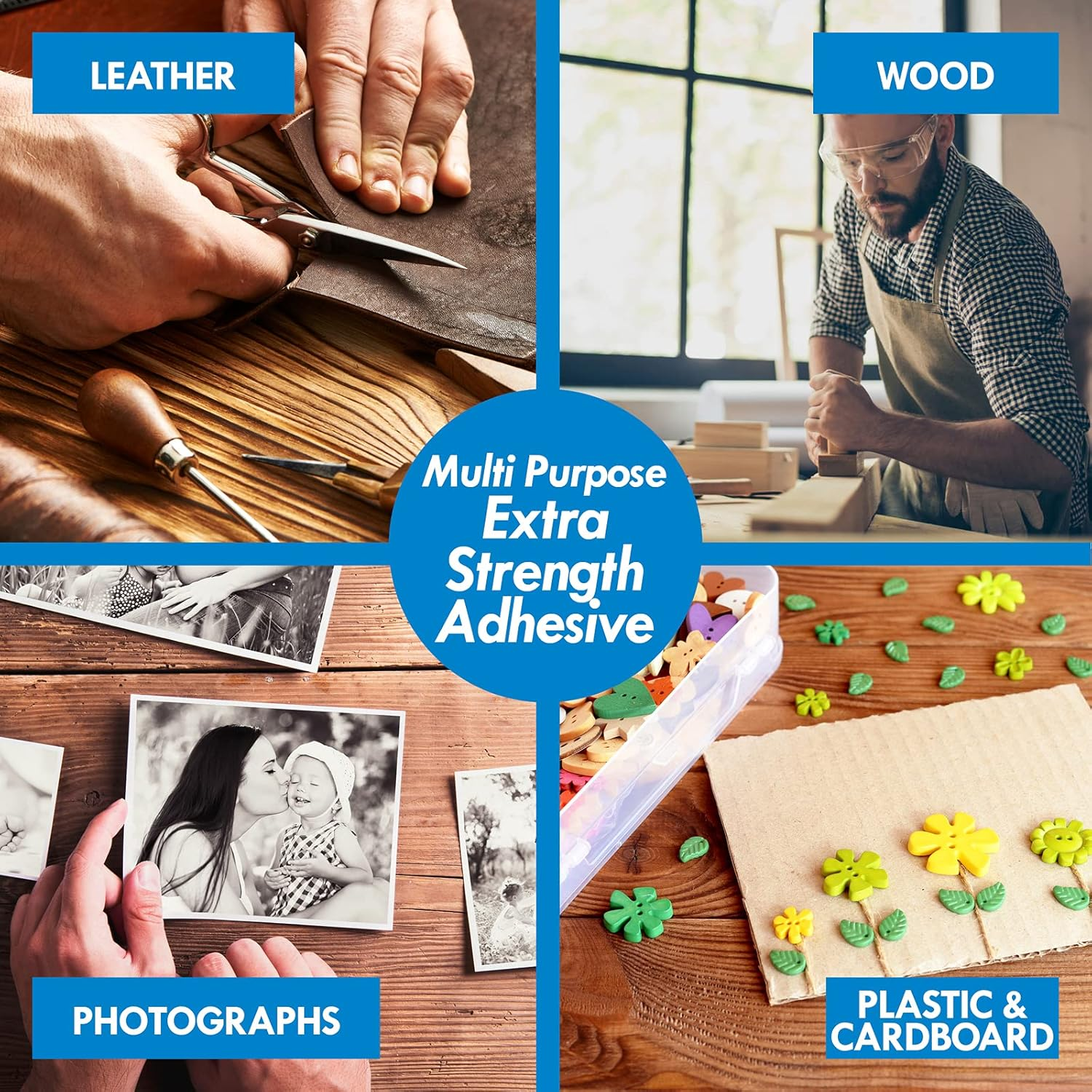 [5PCE] Office Central Multi-Purpose Adhesive Spray, Versatile Bonding Solution, Strong and Reliable Adhesion for Various Applications image number 2