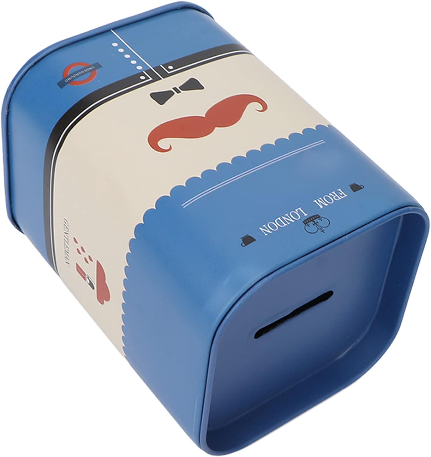 Disposal Blade Container, Blade Disposal Case Beautiful Practical Easy to Use Compact Structure Smoother for Home(Blue Beard)