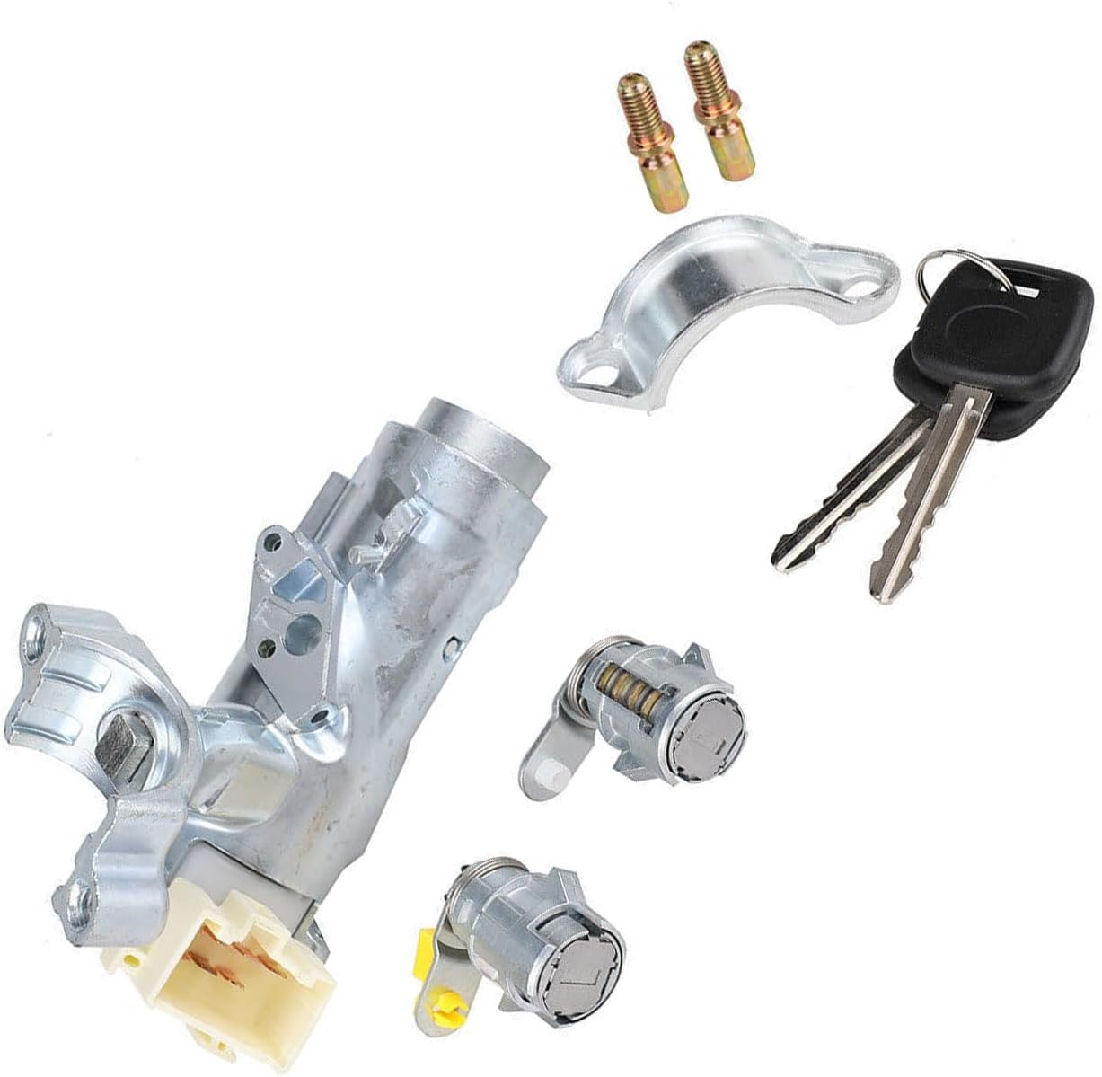 KAKA AUTO PARTS Ignition Barrel Door Locks & 2 Keys Suitable for Toyota Hilux RZN147 1997-2005 image number 5