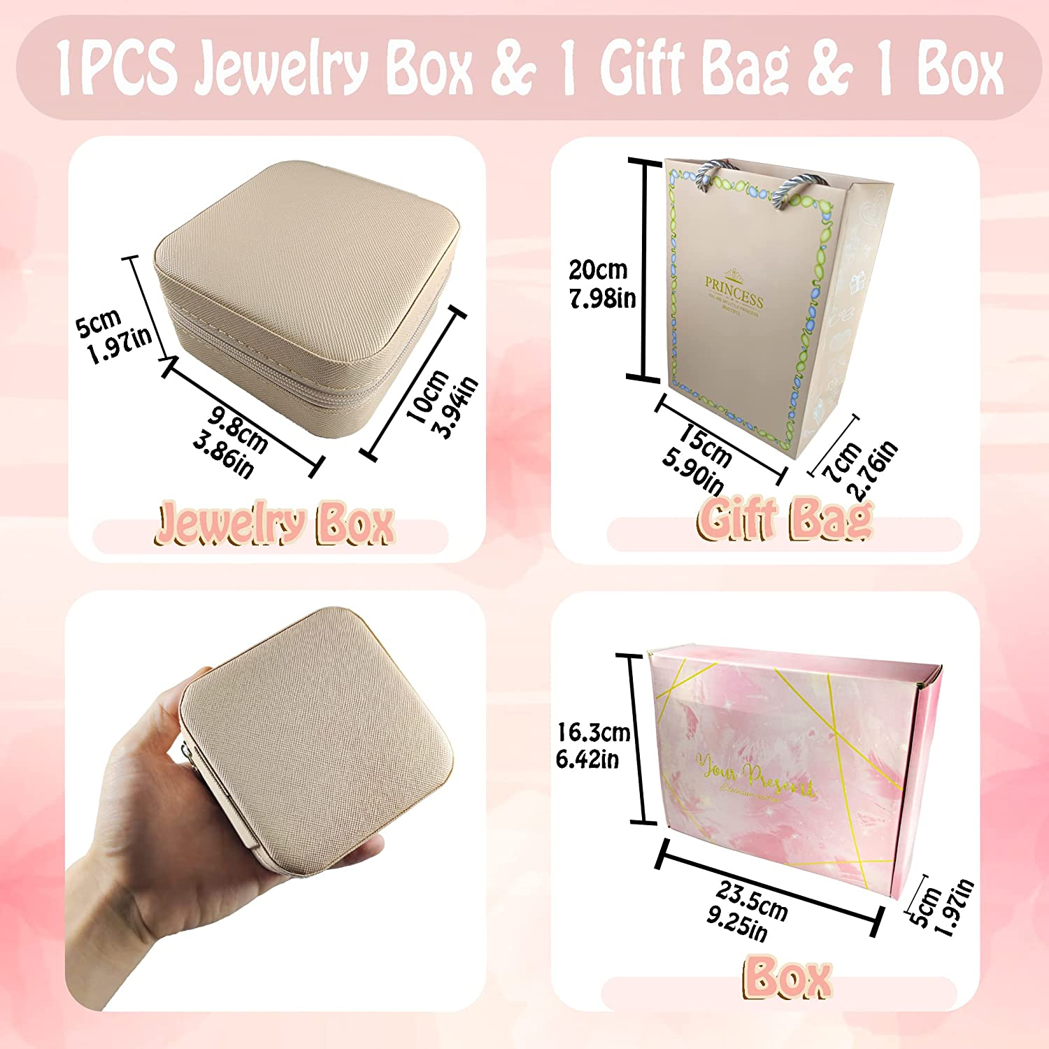 Yowamho Charm Bracelet Making Kit for Girls, 69PCS DIY Jewellery Making Set with Jewelry Box and Gift Gag, Jewellery Charms and DIY Art Crafts with Beads Bracelets Necklaces, Birthday Christmas Jewellery Gifts for Teens Kids Age 6-12.&hellip; image number 5