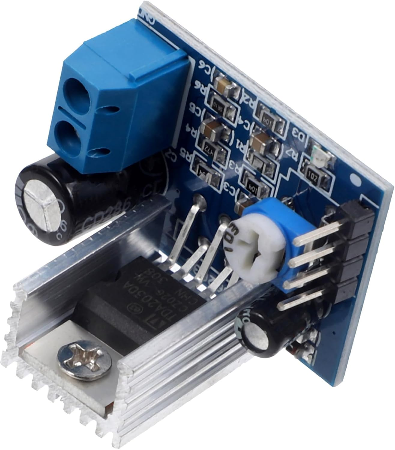 Zerodeko Tdaa Subwoofer Amplifier Board Stereo Audio Module with Volume Control for DIY Home Speaker Projects Easy Installation and Design image number 3