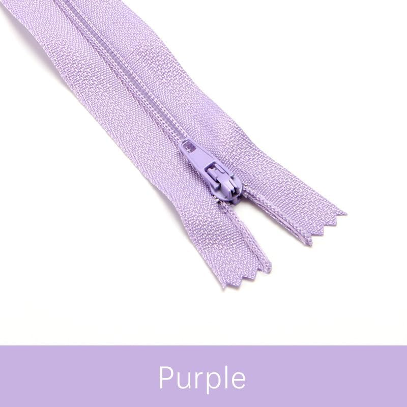 20PCS 8Inch Closed End Nylon Coil Zippers Resin Zipper Sewing Zippers Tailor Sewer DIY Craft Sewing 20CM image number 1
