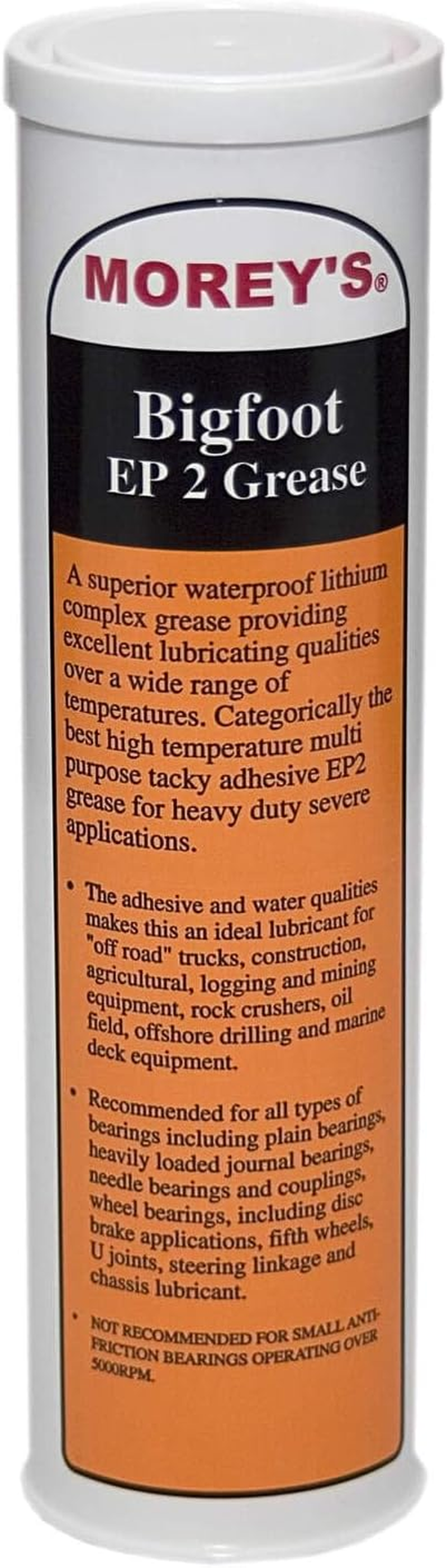 Morey'S Bigfoot Orange Lithium Complex EP2 Tacky Grease 400 G image number 1