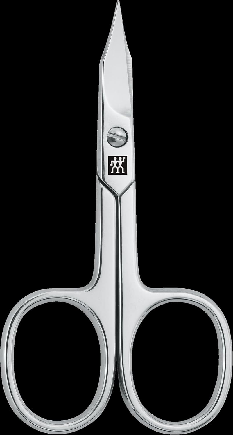 ZWILLING 3 Piece Manicure Set - Pedicure Set for Nail Care and Cuticle Care - Leather with Nail Scissors, Polished Stainless Steel - Red image number 6