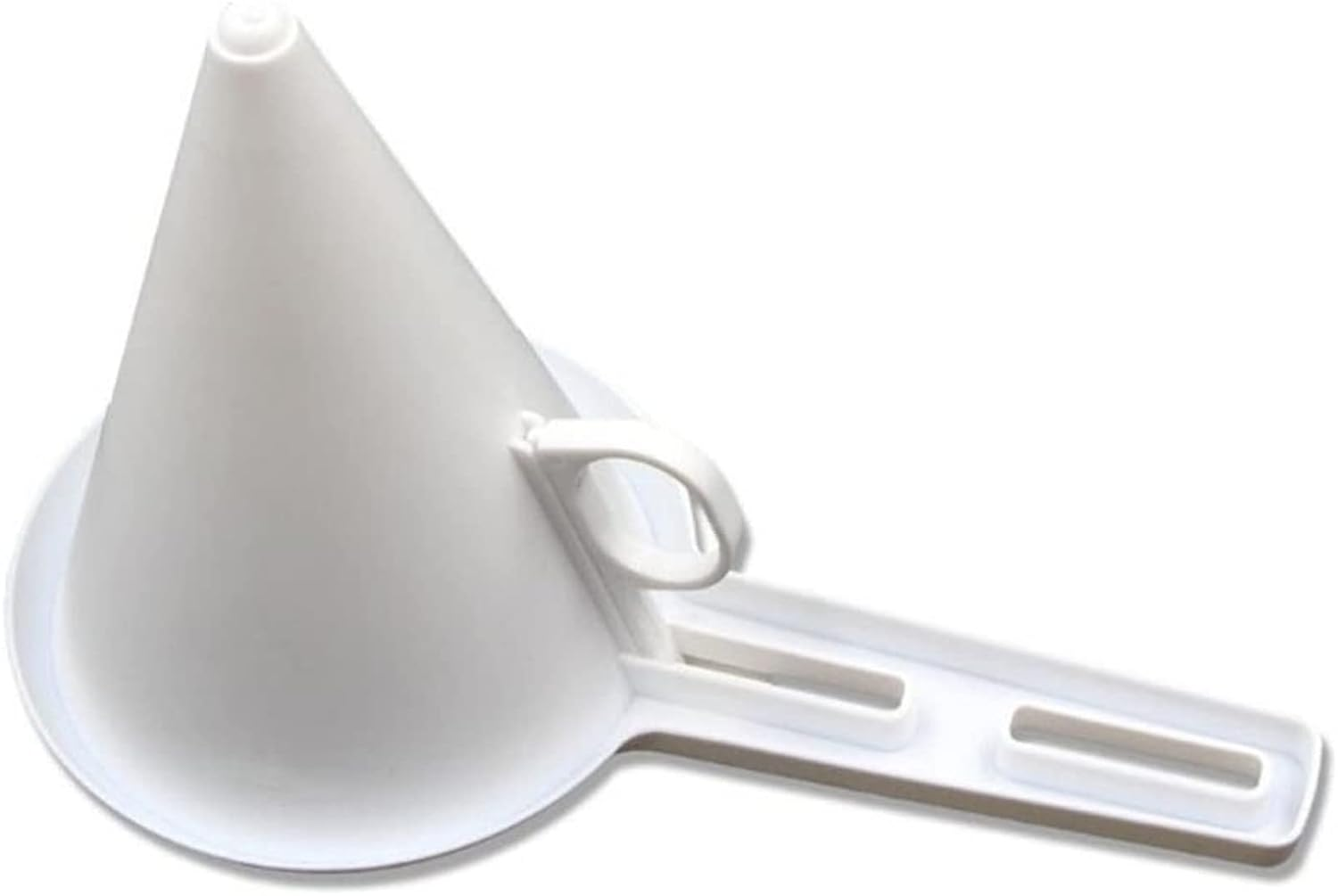 Chocolate Funnel,Adjustable Cake Cream Funnel for Baking Cake Decorating Kitchen Gadget Tools Accessories,Funnel Mold White Foodgrade Plastic Pancake Cream Batter Dispenser Cake Tool image number 4