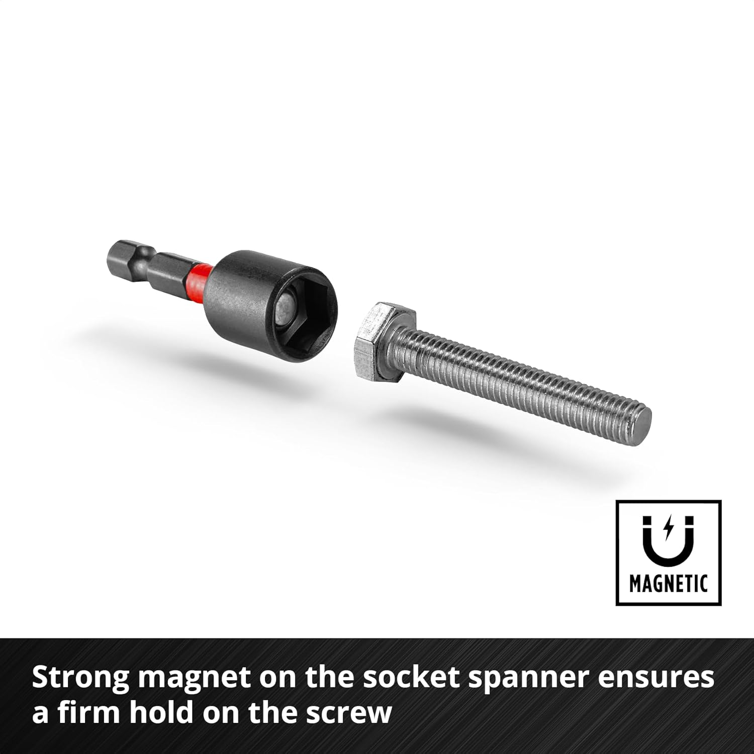 Einhell M-CASE 38-Piece Impact Bit Set (25 Mm Bits, 50 Mm Bits, 90 Mm Bits, Hex Sockets, 60 Mm Bit Holder with Storage Box) image number 2