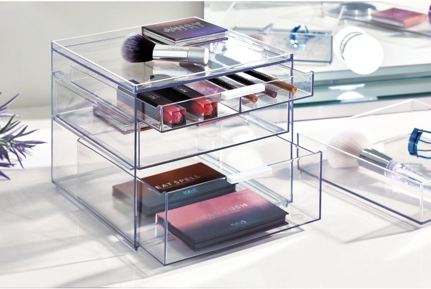 Idesign the Sarah Tanno Collection Cosmetic, Drawer Organizer - Tall image number 6
