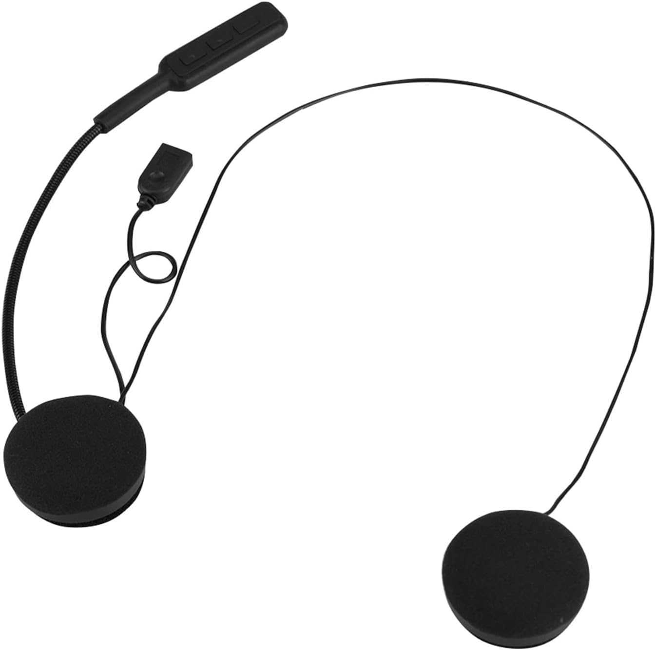 Wireless Bluetooth Helmet Headset for Motorcycle Communication with Music Speakers and Earphone Compatibility for Hands-Free Audio and Crystal Clear Sound Quality image number 3