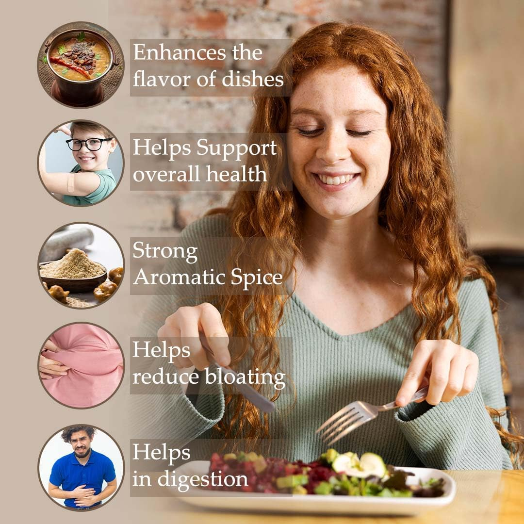 Asafoetida Powder (Hing)(Asafetida) by Mi Nature| Natural Flavor Enhancer | Strong Aromatic Spice |Digestive Support | Indian Spice for Cooking| from India|100G (3.5Oz) image number 2