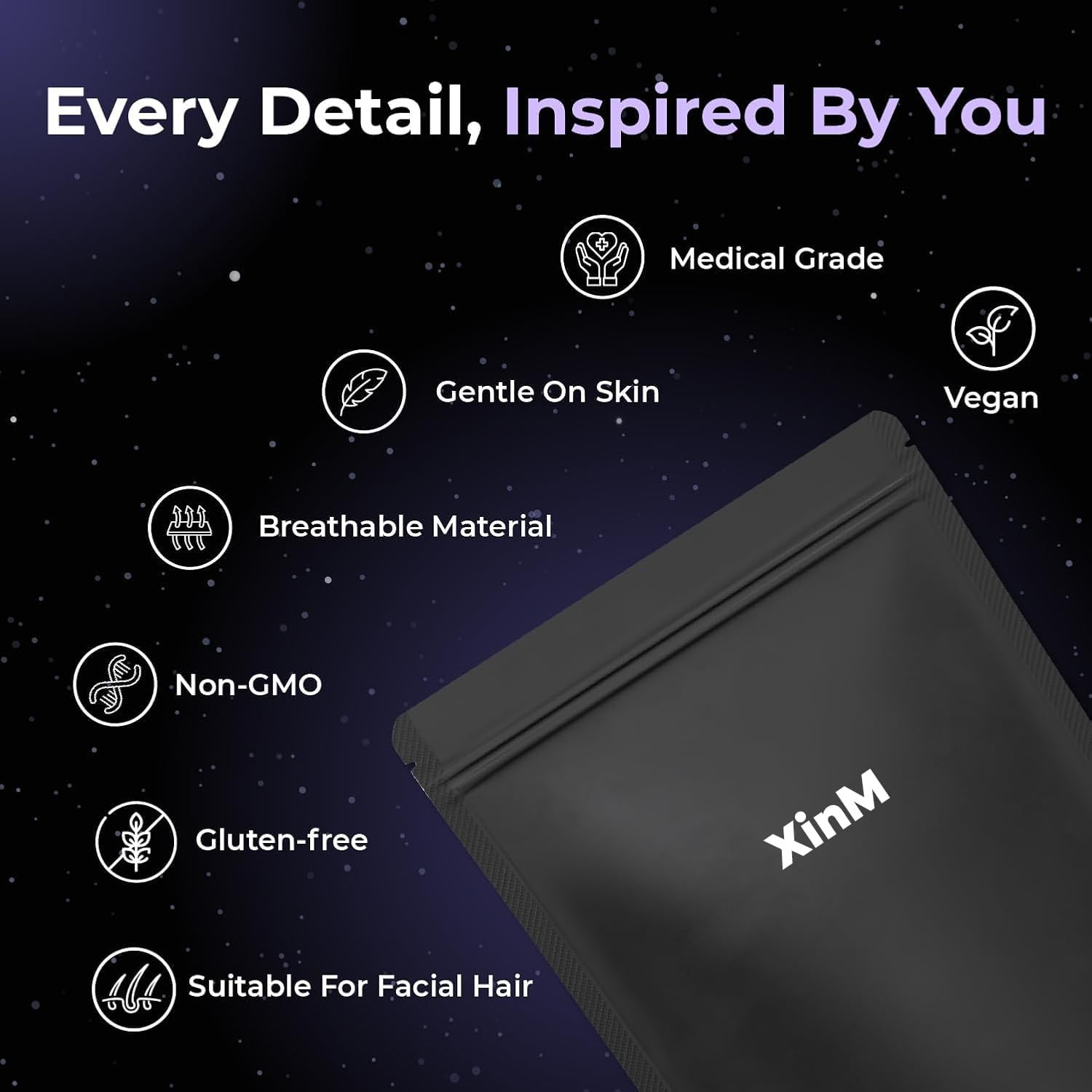 Mouth Tape for Sleeping, Sleep Strips anti Snoring Devices & Snore Reducing Aids - Improve Sleep Quality - 100% Hypoallergenic Sleep Tapes (90 Count) image number 4