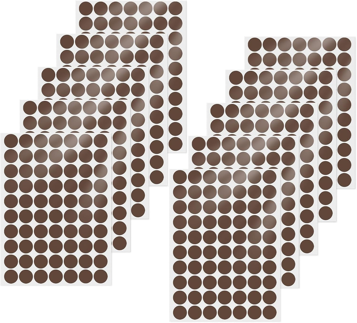 Gold Dot Stickers 1 Inch Vinyl Self-Adhesive Colored Circle Labels Removable Waterproof Coding Decals round Tag for Boxes Coloring Organizing Marking 700PCS