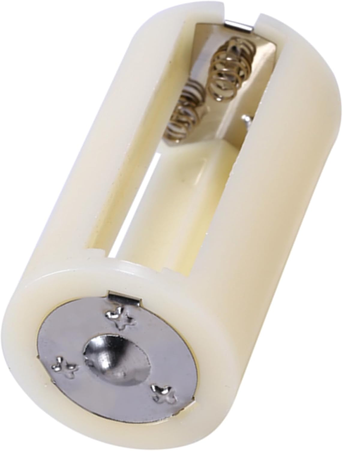 4Pcs AA to D Battery Converter Adapter Holder Case - Parallel Converter for 3 AA Batteries to Replace D Size Batteries - for Electronics and Emergency Use - and Portable Design