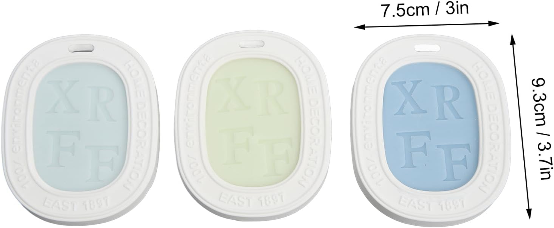 Scented Sachet, 3Pcs Fragrance Sachet Wardrobe Air Freshener, Hanging Aromatherapy Tablet for Clothes, Living Room Drawers Cabinets Bathroom Car Fresh, Lasting Exuding Fragrance image number 2