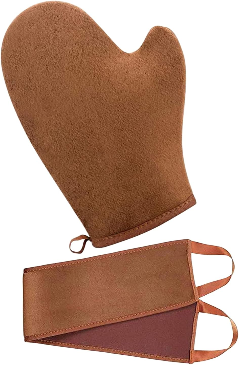 2 in 1 Tanning Mitt, Self Tanning Applicator, Self Tan Mitt, Ultra Soft Tanning Glove with Thumb image number 3