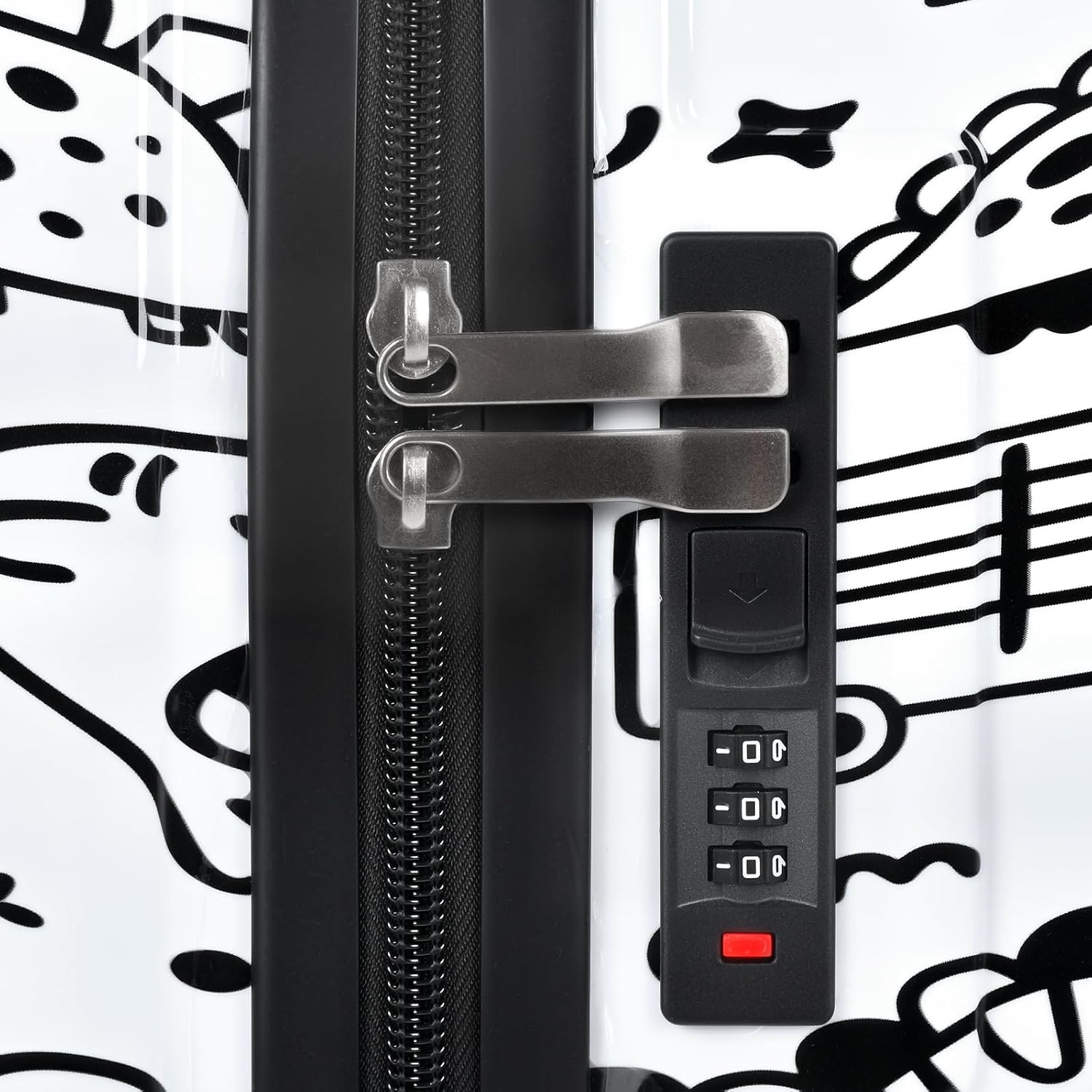 Ausadom Kids Ride on Luggage with DIY Coloring, Durable Lightweight Carry on Travel Suitcase with Spinner Wheels image number 1