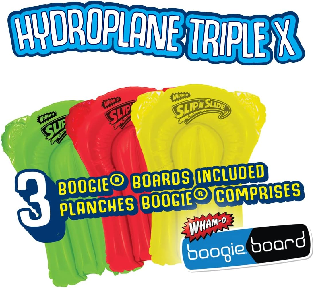 Whamo Slip 'N Slide Hydroplane Triple XL Water Slide for 5+ Years Kids, 18 Feet Size, Multicolor image number 2