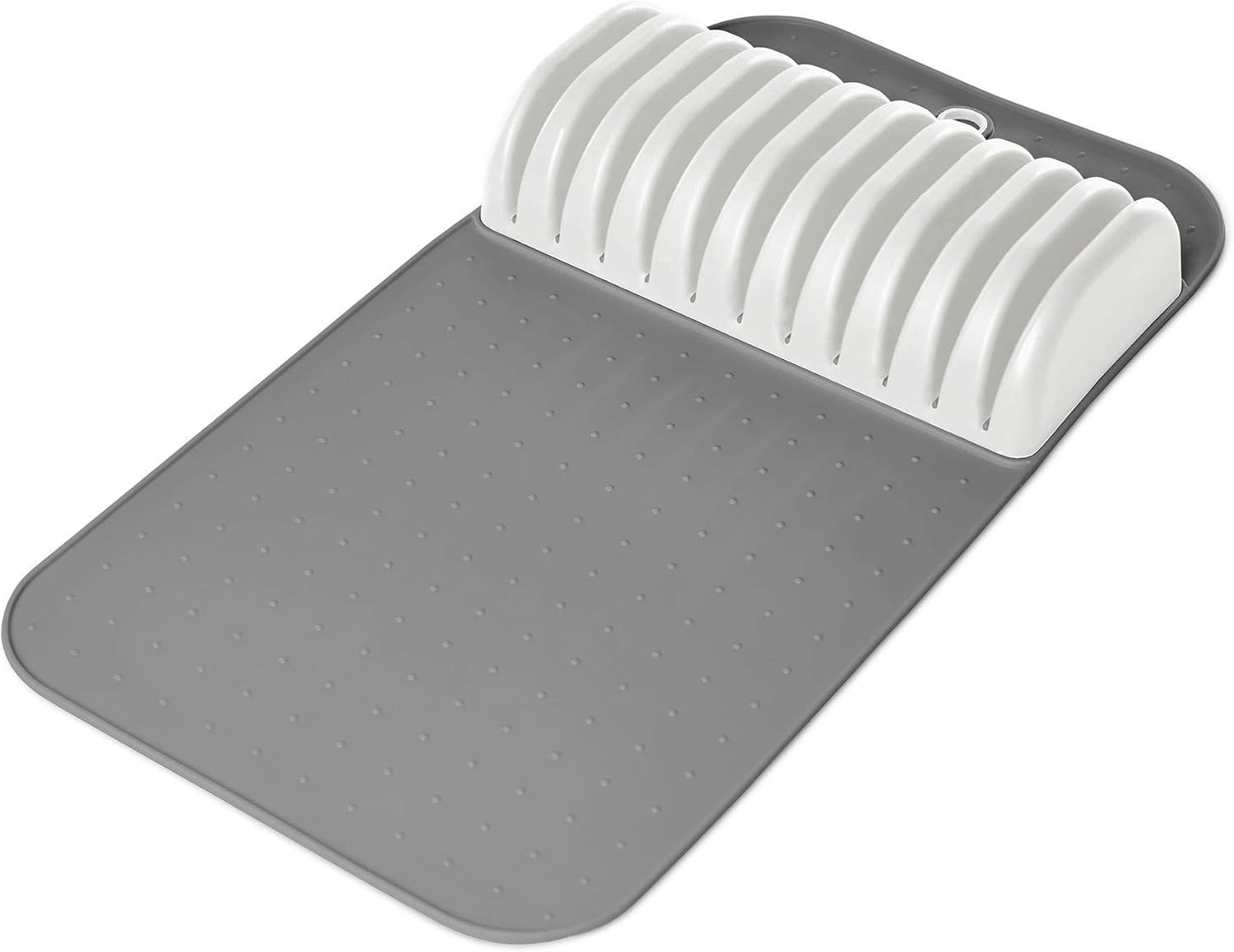 Madesmart Classic Large Knife Mat Soft-Grip, Non-Slip Drawer, Long-Lasting Home Organization, BPA Free, White image number 1