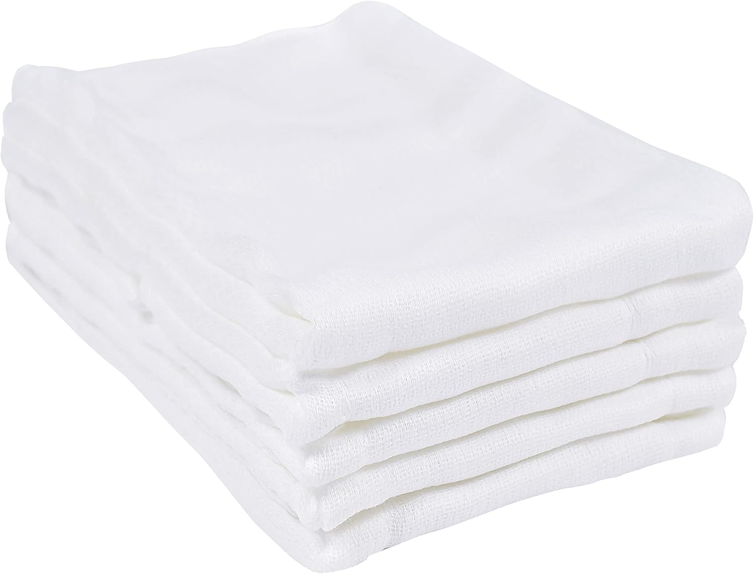 Gerber Birdseye 3-Ply Prefold Cloth Diapers, White, 10 Count image number 5