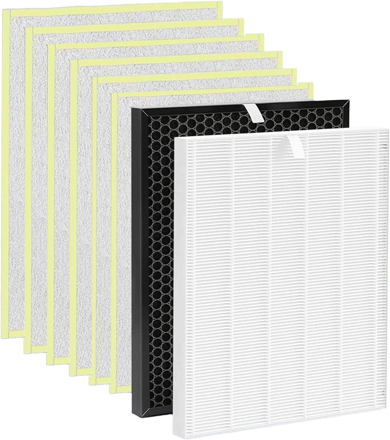 VAIJSAJM Zero Pro 5-Stage Replacement Filter Set for Winix Australia Zero+ PRO 5-Stage Air Purifier (AUS-1250AZPU), Including True HEPA, Carbon Filter and 6 Pet Filters, Super Purification image number 4