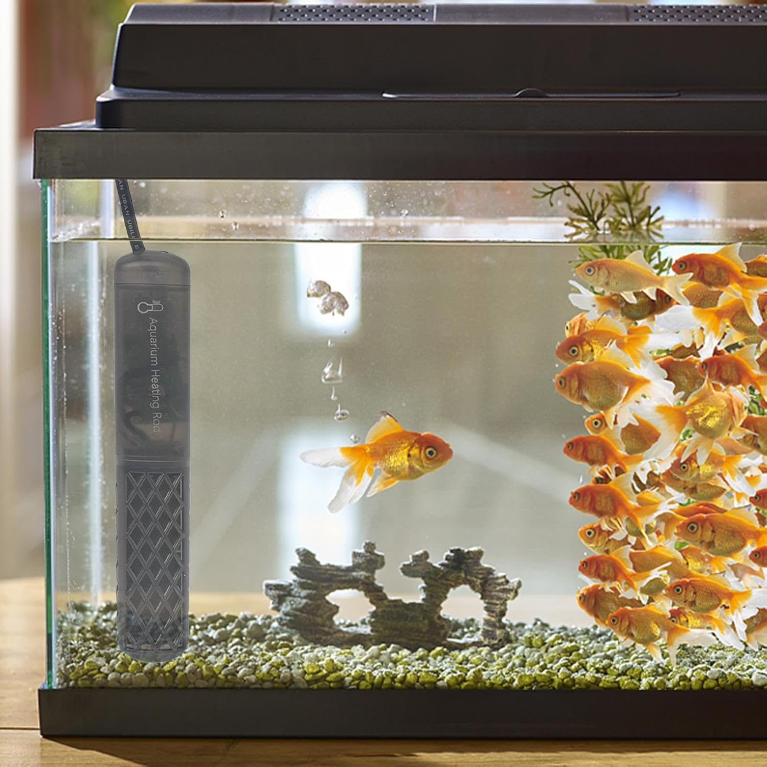 Aquarium Heater - Temperature Control Immersion Water Fish Heater - Aquarium Accessories for Fresh And, Suitable for All Tanks image number 2