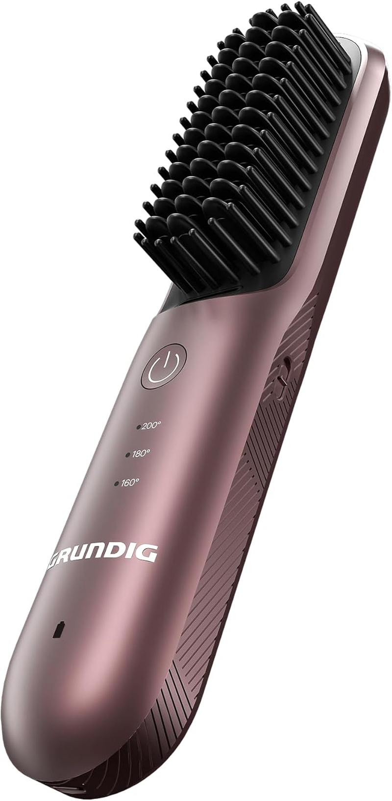 GRUNDIG HB 6450 Snapstyle Wireless Smoothing Brush 3 Temperature Levels Li-Ion Battery up to 40 Minutes Running Time Ceramic Coating Ionic Function USB Charging with Velvet Bag Purple image number 4