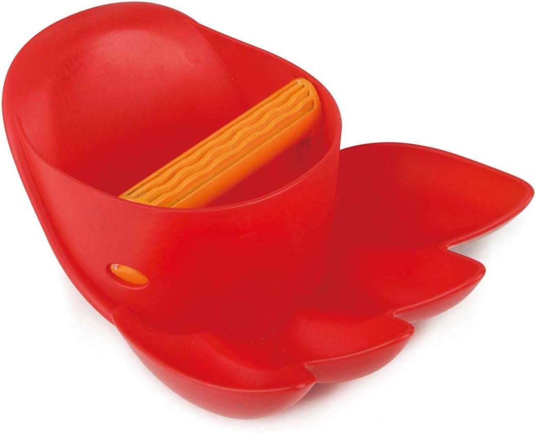 Hape Sand Scoop Power Paw for Kids - Blue Beach Toy Claw for Digging - Hand-Operated Sand and Beach Play Tool for Toddlers