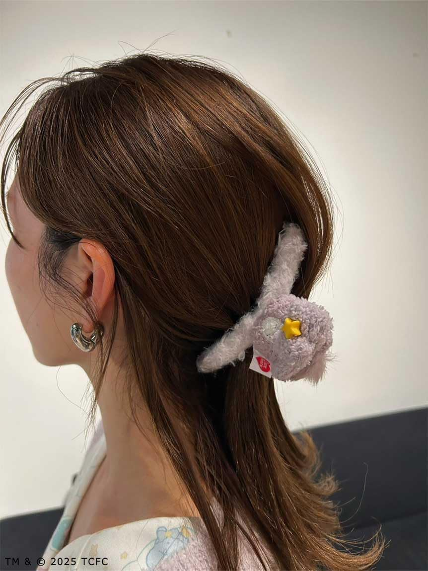 Snidel Home SHGG254244LAVF Knit Hair Clip