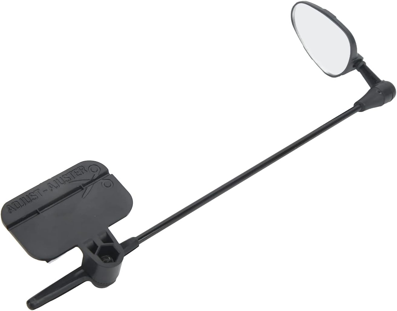 Safety Reflective 360 Degree Adjustment Bike Helmet Mirror Practical Nylon Buckles Cycling Helmet Rear View Mirror for M4000 Enthusiasts image number 6