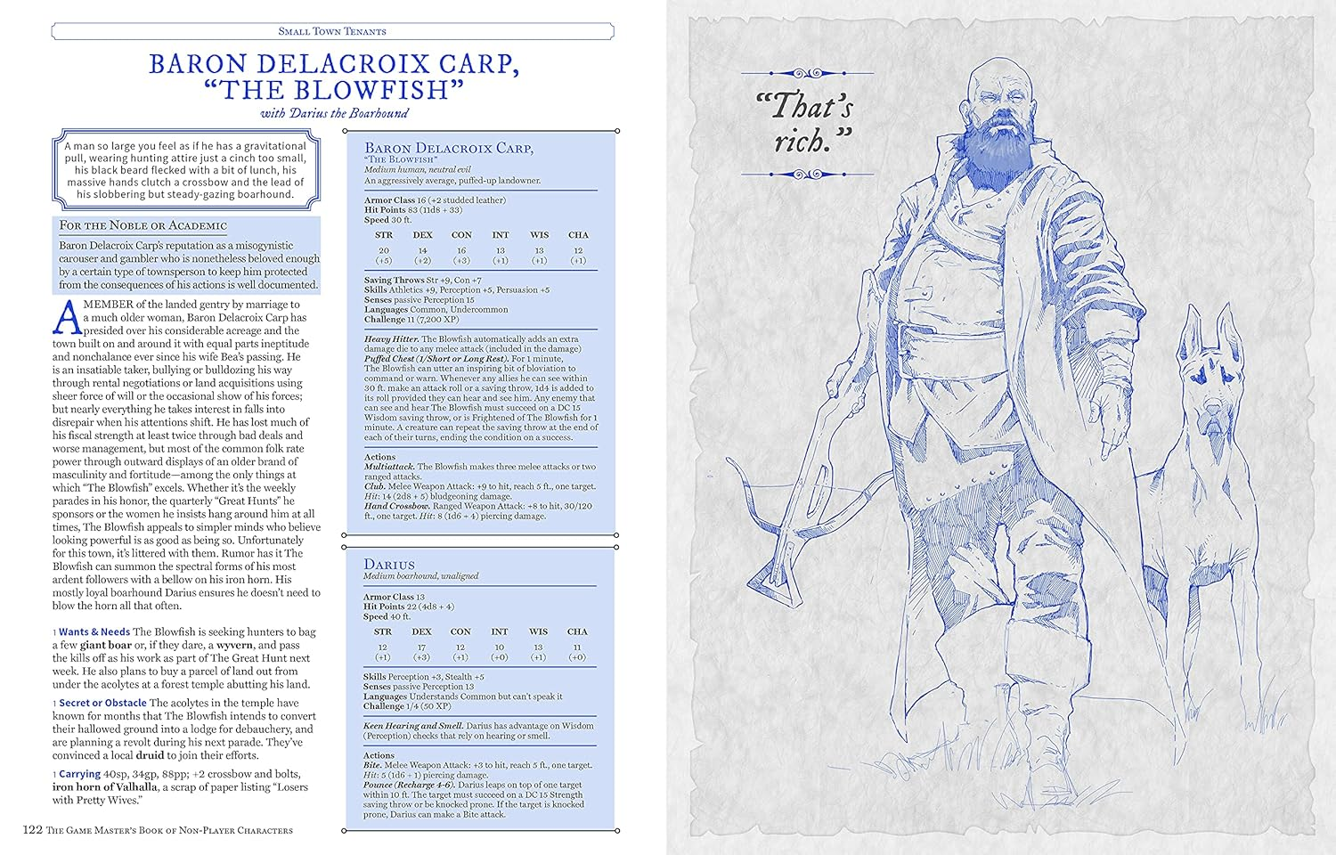 The Game Master'S Book of Non-Player Characters: 500+ Unique Villains, Heroes, Helpers, Sages, Shopkeepers, Bartenders and More for 5Th Edition RPG Adventures image number 2