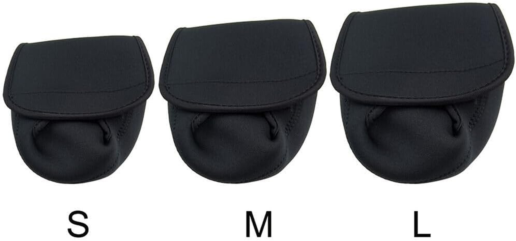 2Xportable Fishing Reel Bag Waterproof Neoprene Case Cover for Spinning Reel Pouch image number 2