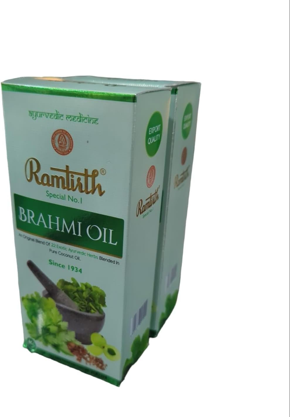 Ramtirth Brahmi Oil 100 ML (2 Pack) image number 1