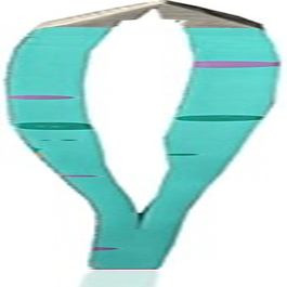 Rubis Action Painting Tweezers - Slanted, Fine and Pointed - Eyebrow Tweezers - Slanted Tip for Hair Removal - Professional Tweezers - Light Blue image number 3