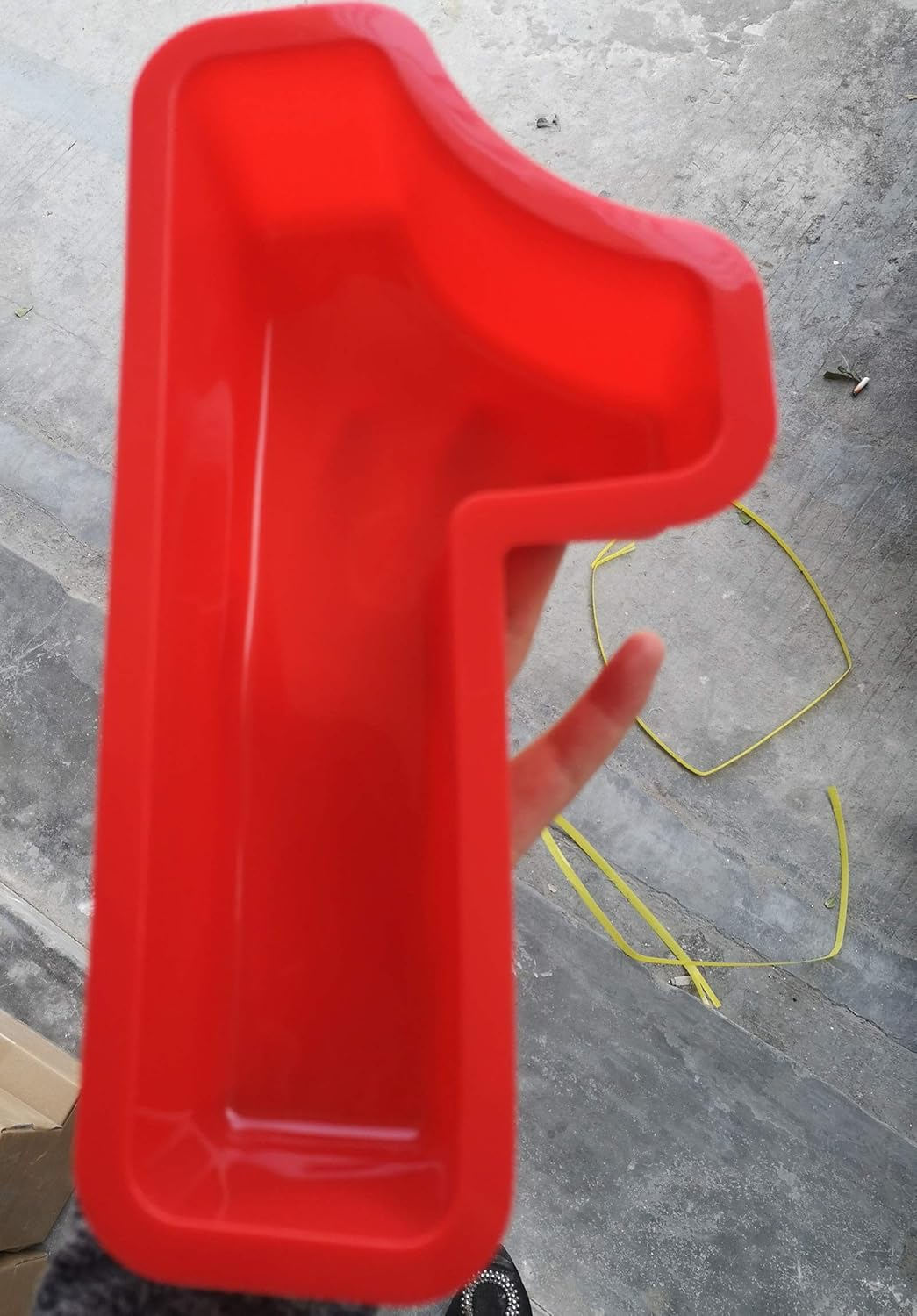 10 Inch 9 Pieces Large Size Number Moulds Baking Forms Silicone Number Mold Cake Pan (10 Inch) image number 3