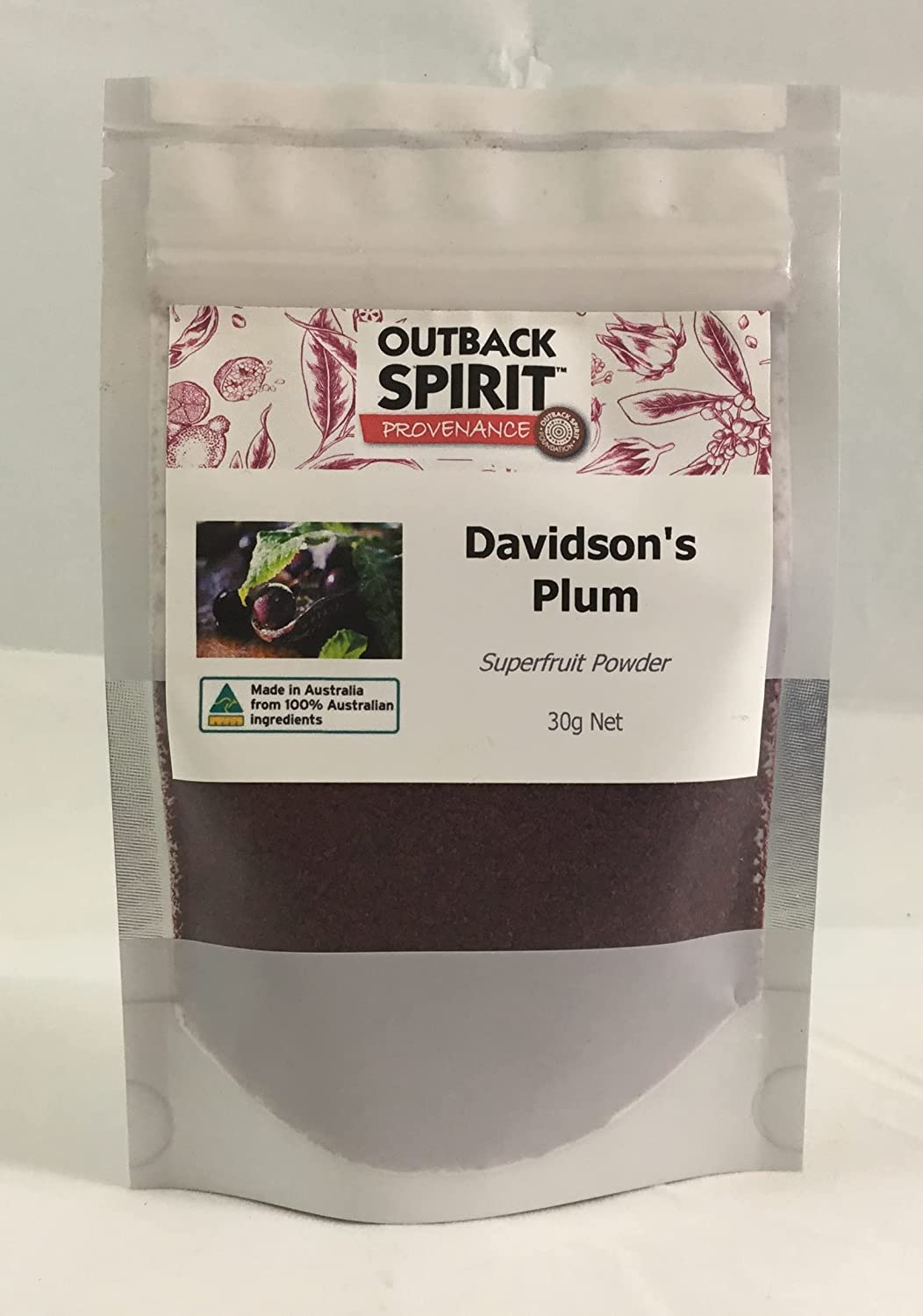 Outback Spirit Davidson'S Plum Superfruit Powder 30 G image number 1