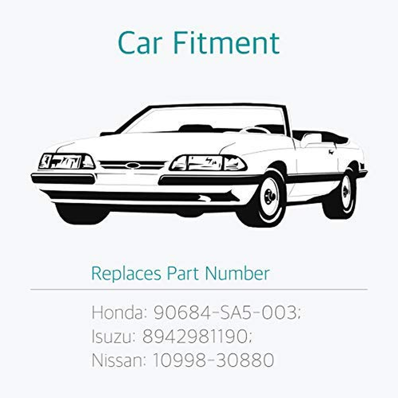 Lantee 50 Pcs Push-Type Retainer Clips for Honda 90684-SA5-003 Isuzu 8942981190 Nissan 10998-30880 image number 5