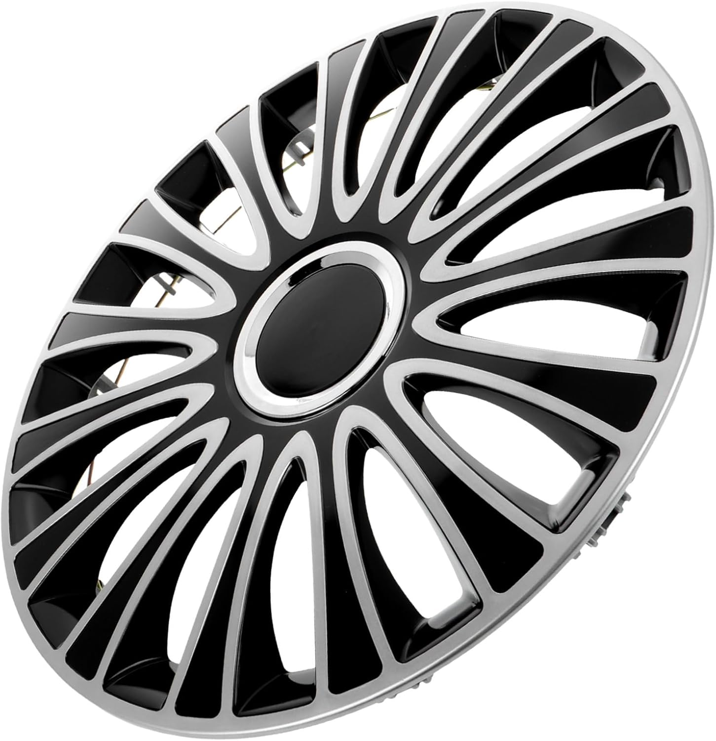 EXAOMBLE Automotive Wheel Rim Cover Car Wheel Decorative Hubcap Easy Install Fitment