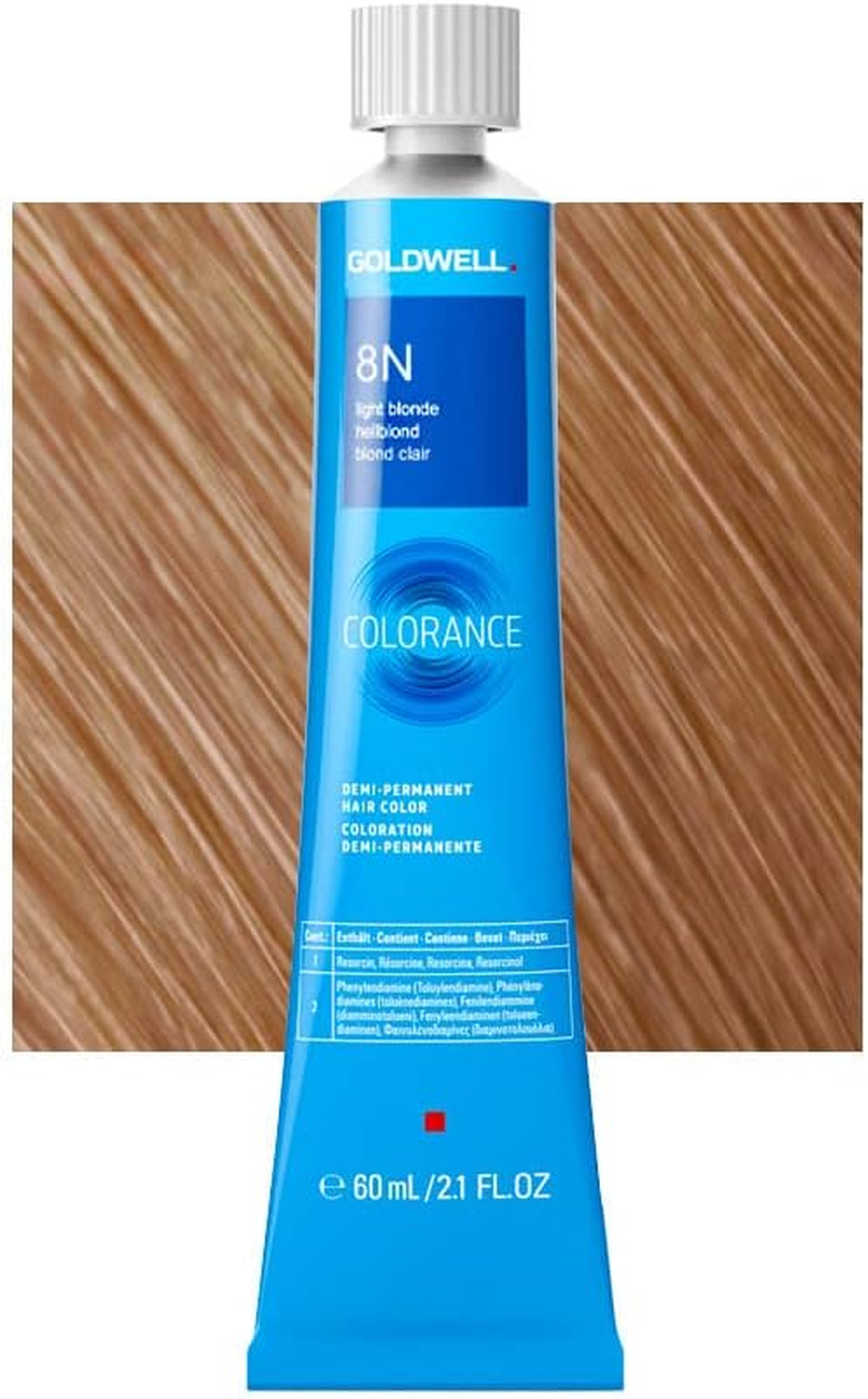 Goldwell Colorance 9NA Light Natural Ash Blonde Hair Colour Tb, 60 Ml