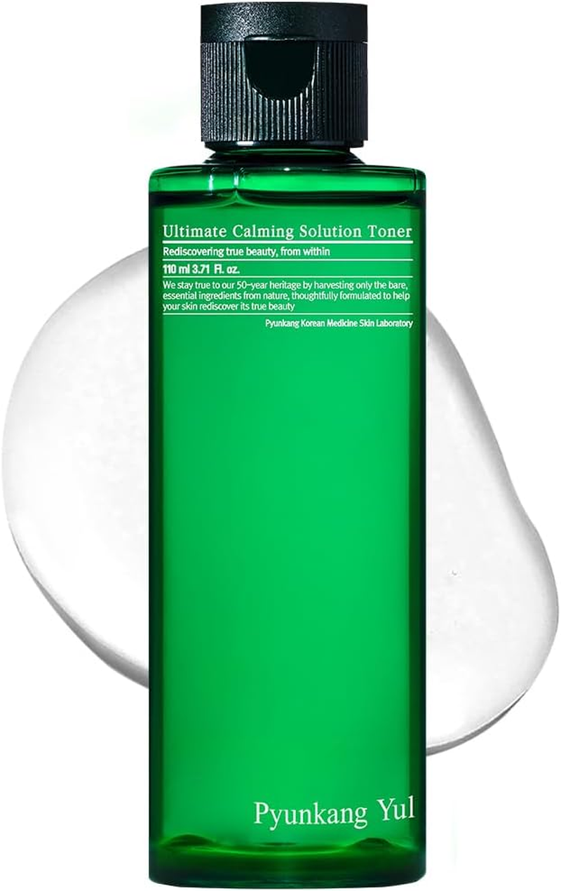 Pyunkang Yul [PKY] Ultimate Calming Solution Toner with Honeysuckle Flower, Ceramides, Hyaluronic Acid, Centella Asiatica, for Moisturized, Nourishing, Sensitive, Tired Facial Skin (3.71 Fl. Oz, 110Ml) image number 1