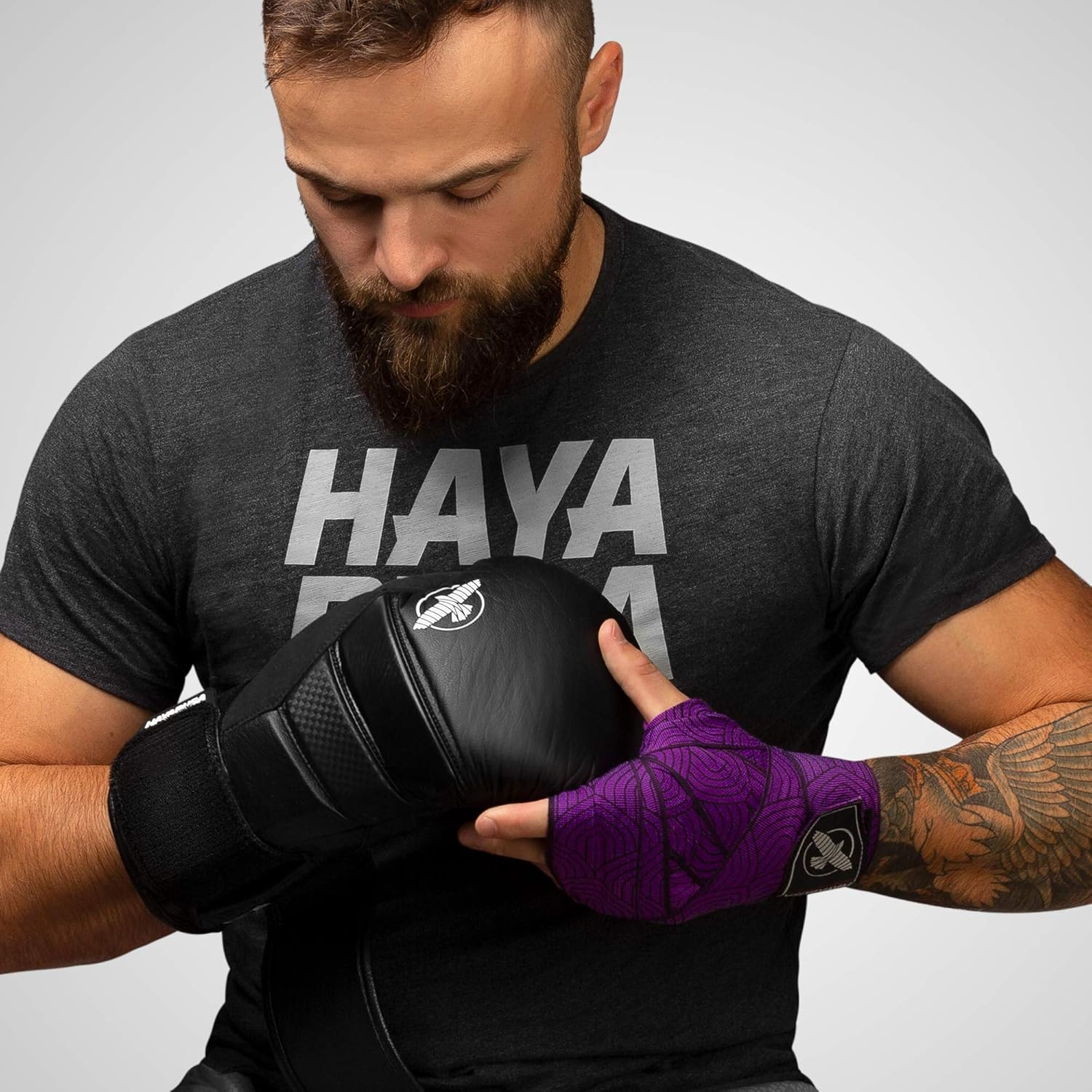 Hayabusa Boxing Hand Wraps Perfect Stretch 4.0 for Men & Women - Red Maze image number 5