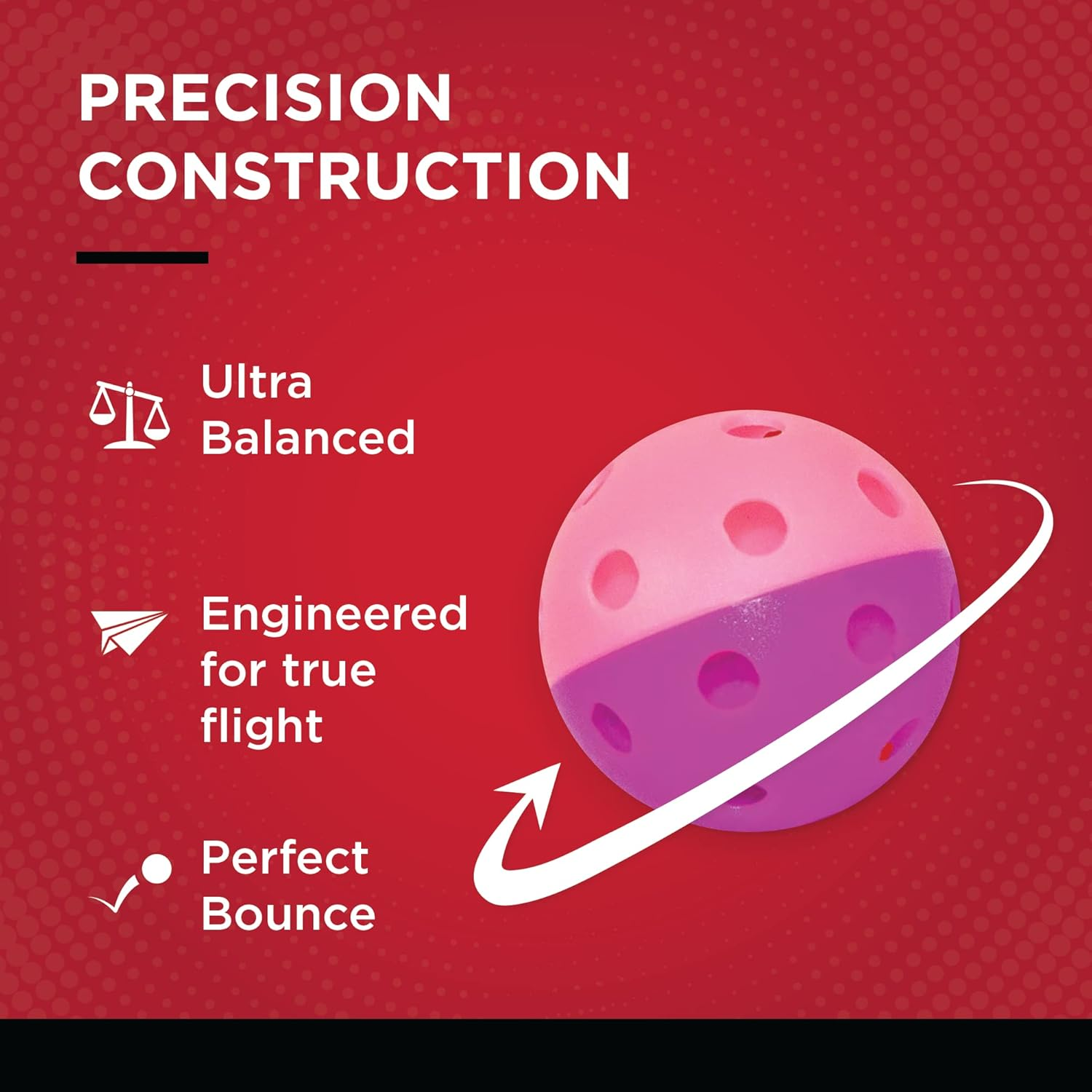Gamma Sports Photon Indoor and Outdoor Pickleballs, High-Vis Optic Green USAPA Approved Pickleball Balls, (3, 6, & 60 Packs Available) image number 3
