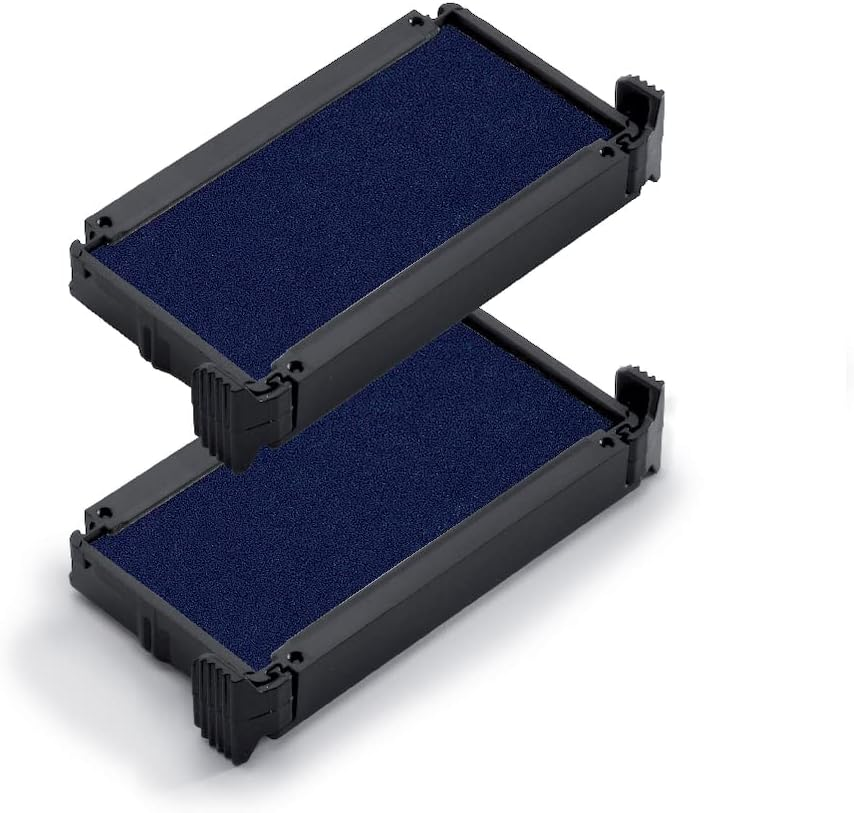 Trodat Replacement Ink Pads 6/4911 - Pack of 2 - Red Ink - for Printy 4911, 4911 Typo, 4951, 4822, 4800, 4820 and 4846