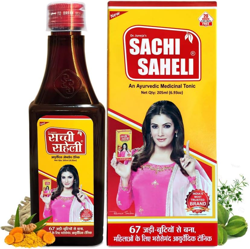 Sachi Saheli Ayurvedic Syrup 190Ml X 2Pc image number 3