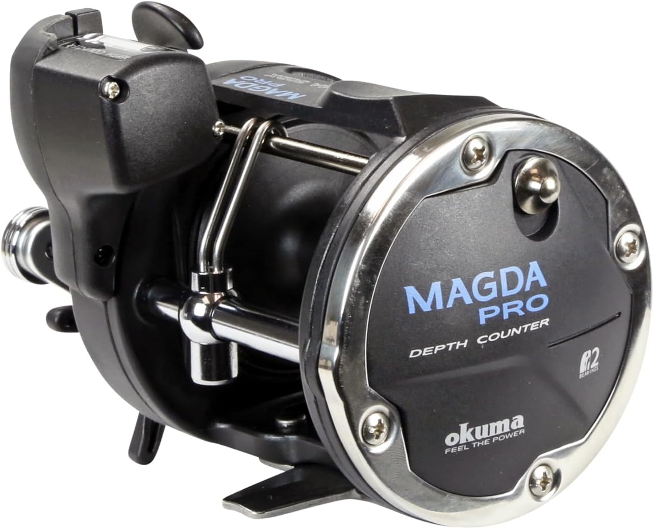 Okuma Magda Pro Line Counter Levelwind Trolling Reel image number 5