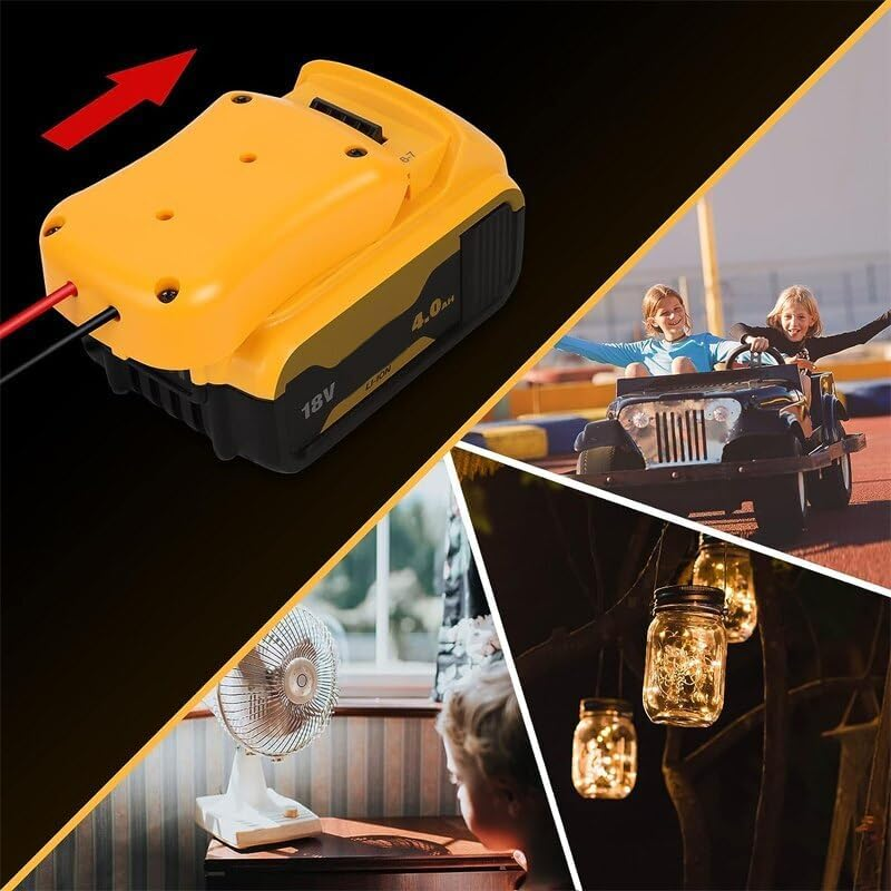 40A 480W DC 18V to 12V Step down Voltage Converter for Dewalt Battery Regulator (30A 360W) image number 2