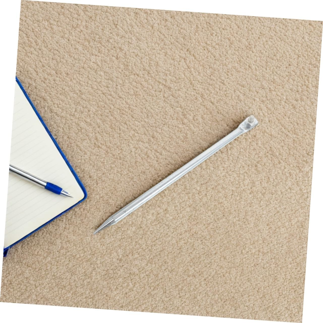 Ground Rod for Generators: 12Mmx300Mm Solid Copper Earth Pin - Earthing Grounding Bar for Home Backup Systems Antenna Grounding & Electric Fence - Silver image number 3