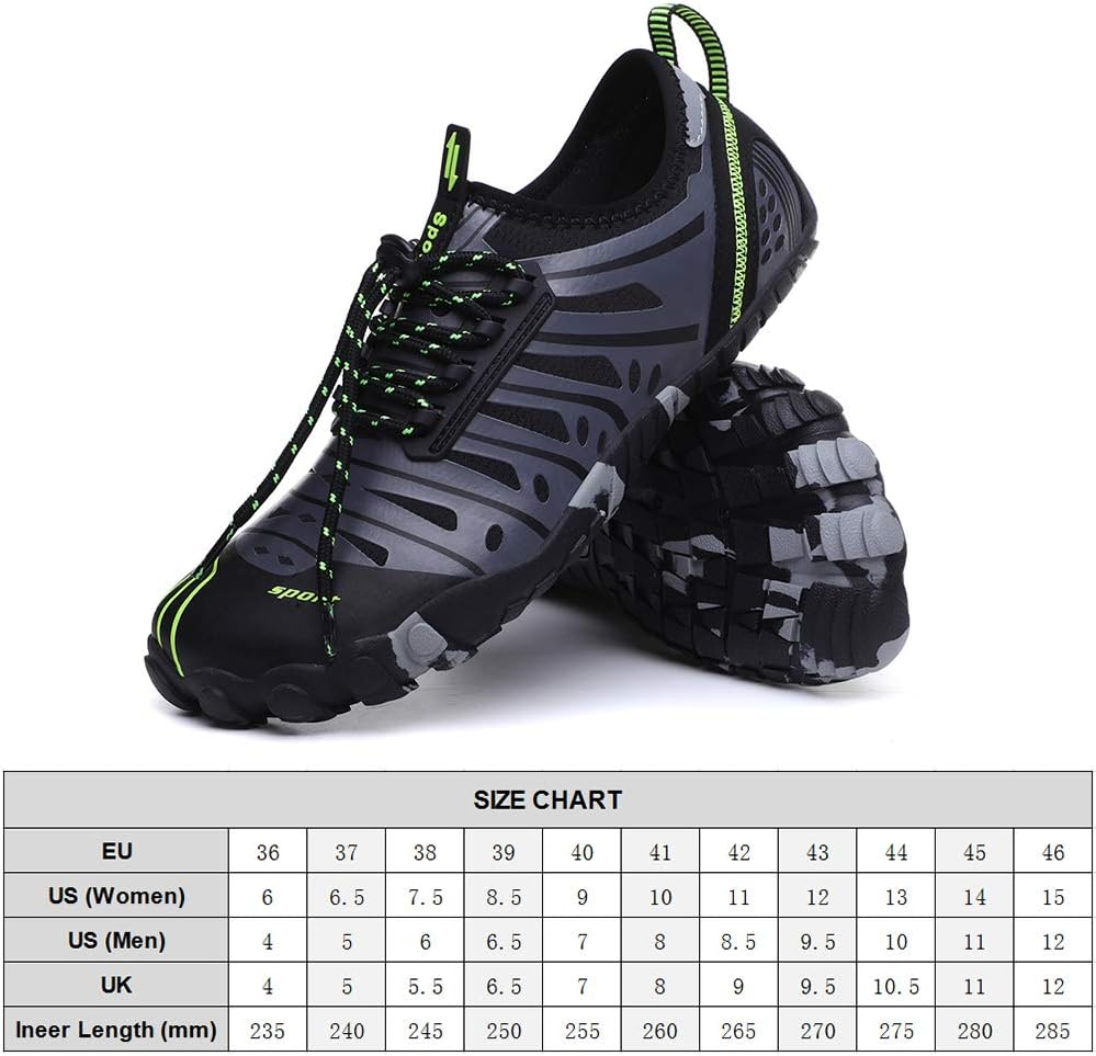 Water Shoes Quick Dry Lightweight River Trekking Shoes Athletic Sport Shoes for Beach Kayaking Boating Hiking Surfing Walking BBZY image number 2