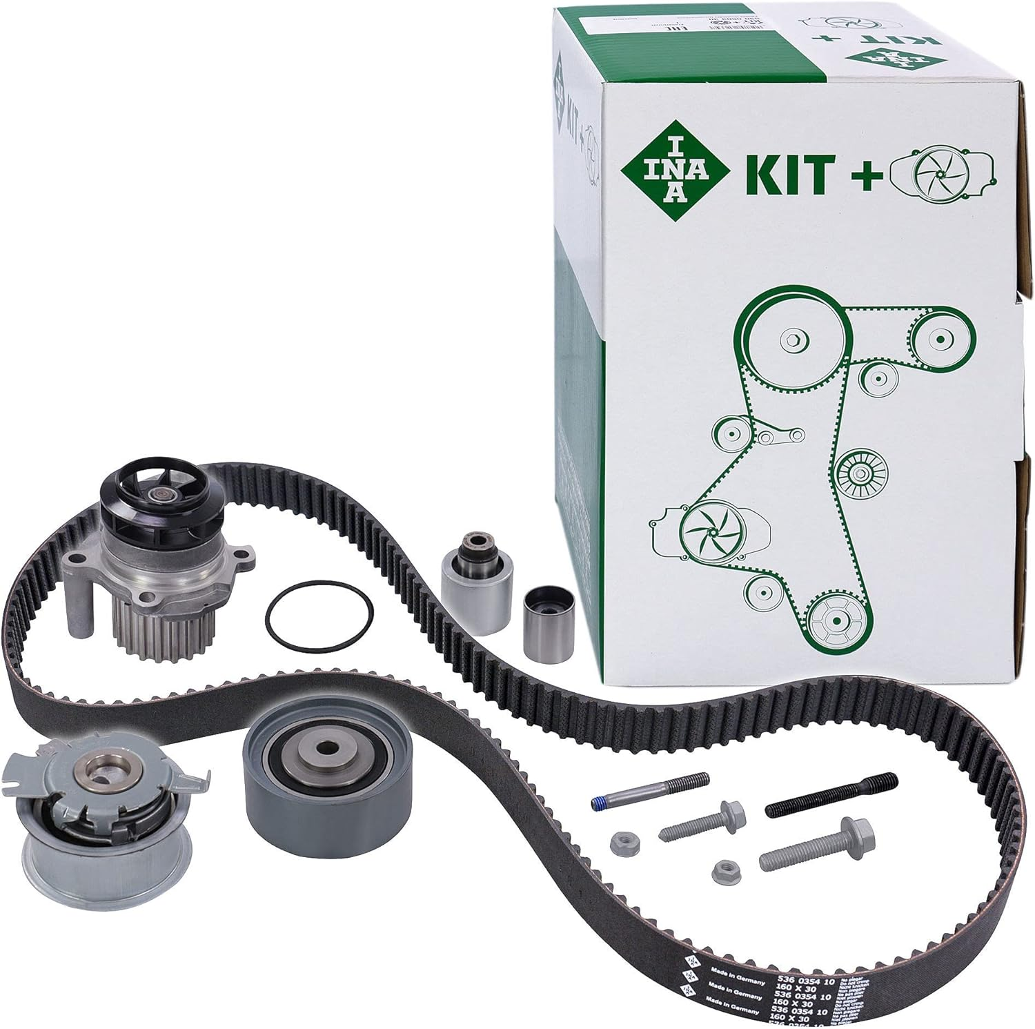 INA 530 0503 30 Water Pump and Timing Belt Kit image number 2